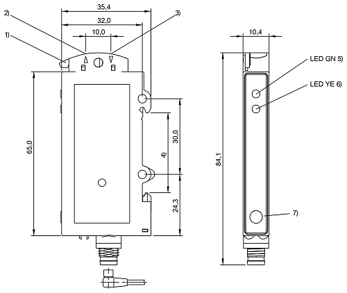 Волоконно-оптический датчик Balluff BFB0002