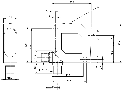 Датчик цвета Balluff BFS0003
