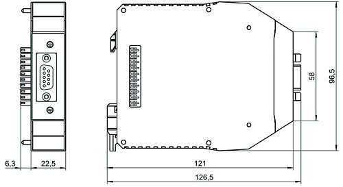 Контроль безопасности Leuze MSI-FB-PROFIBUS