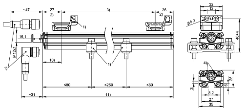 Индуктивный датчик Balluff BIR000J