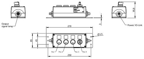 Панель управления IO-Link Balluff BAV001W
