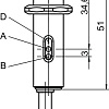 Диффузный датчик Leuze ET412B.1/4