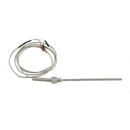 TS-W-N-Pt100-4,8-150-1,5-M10x1,5 INNOCONT, Датчик температуры с кабелем, исполнение N, спай Pt100, раб. часть: диаметр 4,8мм длина 150мм, резьба М10х1,5, длина кабеля 1.5м