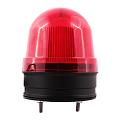 SL70B-024-R INNOCONT, Светосигнальный маячок, d=70мм, L=85мм, светодиод, вращение, зуммер, цвет: красный, 24VDC IP54, кабель 0.5м