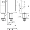 Диффузный датчик Leuze DRT33C.3/LG-M8
