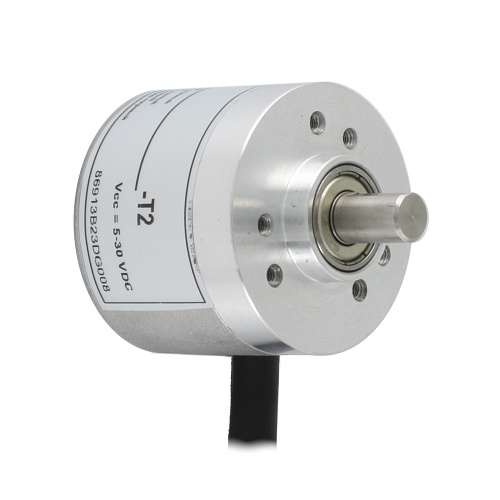 EIP 40BO 6630V3000-T2 INNOCONT, Инкрементальный энкодер D=40мм, выступающий вал 6мм, 3000 имп/об, 5…30VDC, выход TTL/HTL с инверсией, IP65, -20…+85°C, тангенциальный кабель 2м