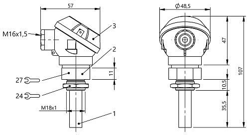 Емкостной датчик Balluff BCS006H