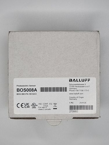 Датчик BALLUFF BOS008A