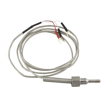 TS-W-N-Pt100-4,8-30-1,5-M10x1,5 INNOCONT, Датчик температуры с кабелем, исполнение N, спай Pt100, раб. часть: диаметр 4,8мм длина 30мм, резьба М10х1,5, длина кабеля 1.5м