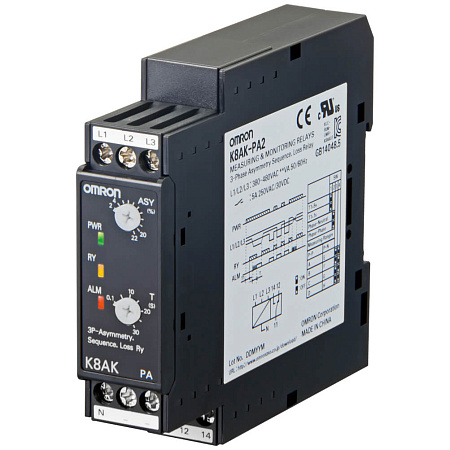 Реле K8AK-PA OMRON K8AK-PA2