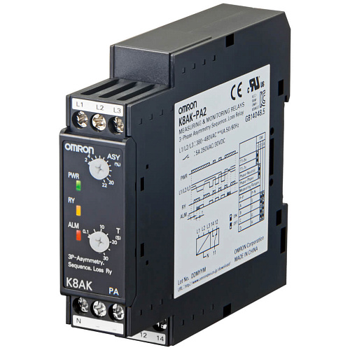 Реле K8AK-PA OMRON K8AK-PA1