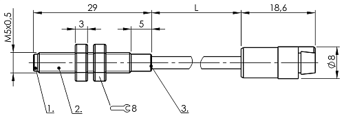 Емкостной датчик Balluff BCS0011