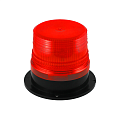 SL90B-024-R INNOCONT, Светосигнальный маячок, d=90мм, L=100мм, основание с магнитом, светодиод (стробоскопическое свечение), зуммер, цвет: красный, 24VDC, IP54