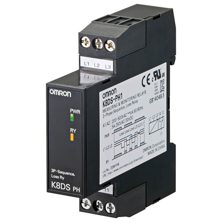 Реле K8DS-PH OMRON K8DS-PH1