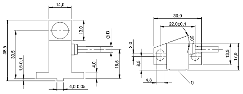 Индуктивный датчик Balluff BAW003E