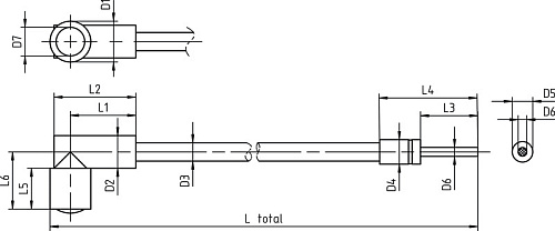 Оптоволоконный кабель Leuze GF-LB-SS-820-SF