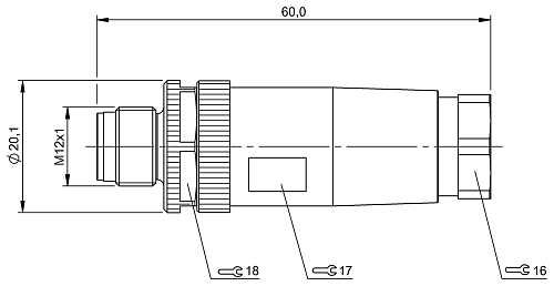 Разъем Balluff BCC0A04