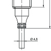 Индуктивный датчик Leuze IS D18MM/2NC-8E0
