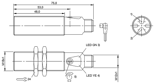 Волоконно-оптический датчик Balluff BFB000C