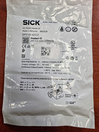 Фотоэлектрический датчик Sick 1059408 GRTE18S-N2312