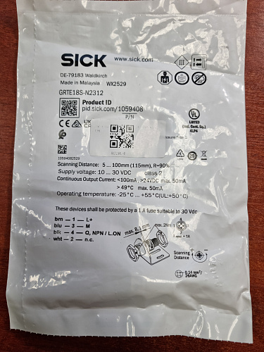 Фотоэлектрический датчик Sick 1059408 GRTE18S-N2312