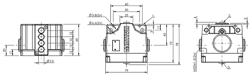 Индуктивный многопозиционный концевой выключатель Balluff BNS03H5
