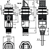 Диффузный датчик Leuze FT328I.3/2N-M12P1