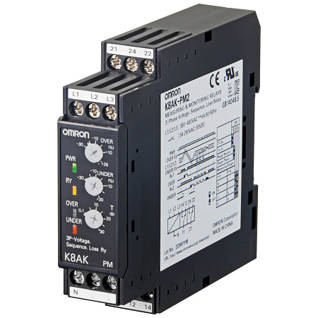 Реле K8AK-PM OMRON K8AK-PM2