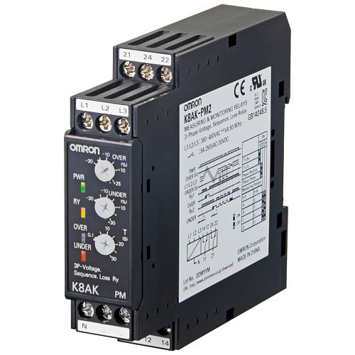 Реле K8AK-PM OMRON K8AK-PM2