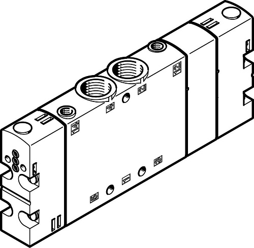 Базовый распределитель Festo CPE18-P1-5/3E-1/4