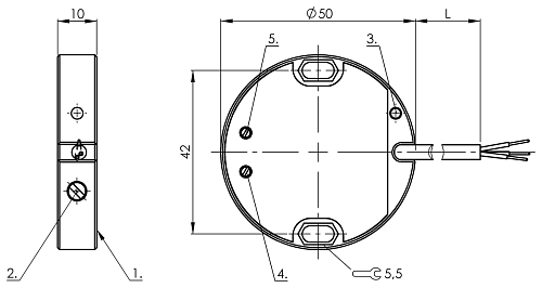 Емкостной датчик Balluff BCS003K