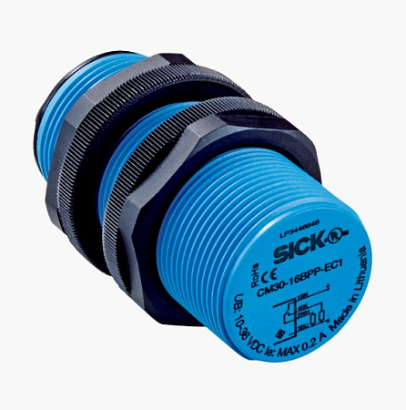 Емкостной датчик приближения СМ SICK CM30-16BNP-EC1