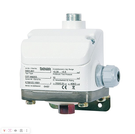 Датчик давления Barksdale D1T/D2T