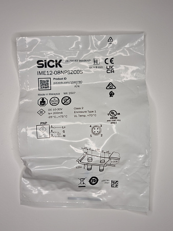  Индуктивный датчик приближения SICK IME12-08NPSZC0S