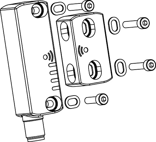 Датчик безопасности Leuze RD800-SSCA-M12L