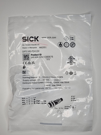 Оптический датчик SICK GRTE18S-P2412V