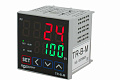 TR-B-M INNOCONT, Температурный контроллер, 2 дисплея, 4 разряда, 72х72х60 мм, 2 аварийных выхода, 110-220VAC, выход: реле + твердотельное реле